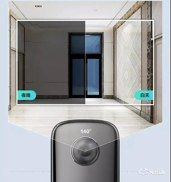 樂橙V8視頻鎖:開通云存儲功能,140°超大廣角畫面覆蓋 樂橙V8視頻鎖:開通云存儲功能,140°超大廣角畫面覆蓋