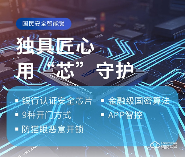 國民安全智能鎖新品F1強勢上市!安全性再升級,可防貓眼防反鎖! 國民安全智能鎖新品F1強勢上市!安全性再升級,可防貓眼防反鎖!