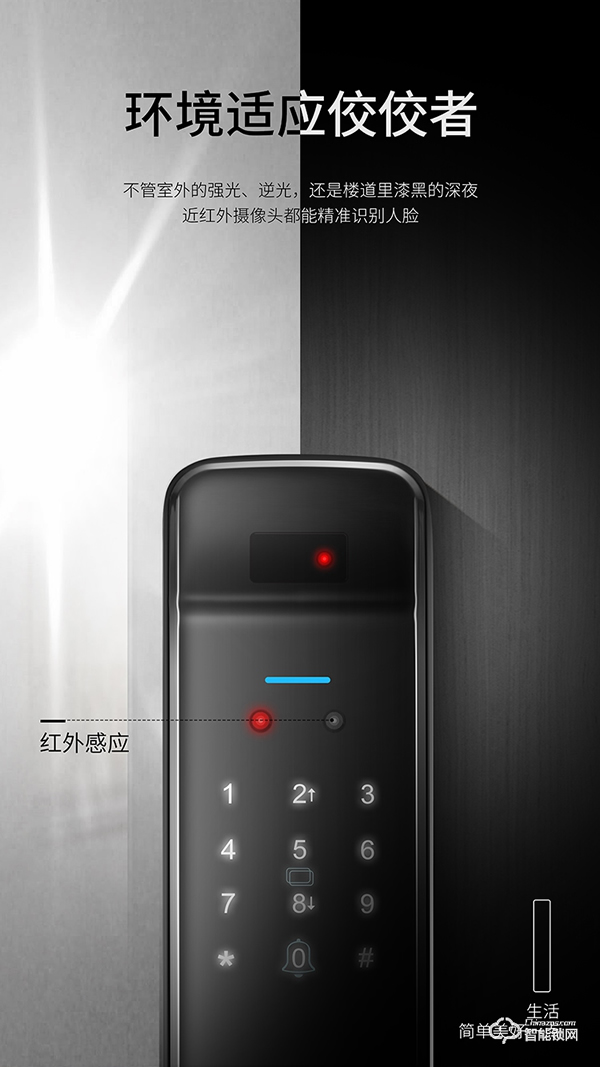 櫻花R9——3D人臉識別全自動智能鎖,解鎖刷臉開鎖新征程 櫻花R9——3D人臉識別全自動智能鎖,解鎖刷臉開鎖新征程