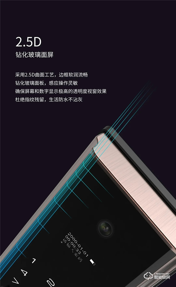 全新升級 | 因特V55-S全自動智能貓眼鎖