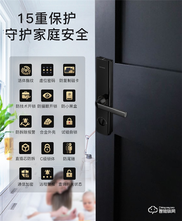 聯想抗菌智能鎖R3:雙重安全,健康守護 聯想抗菌智能鎖R3:雙重安全,健康守護