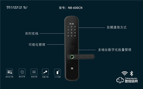 2021年天誠第三代NB-IOT智能門鎖搭載移遠模組.海思Boudica 200平臺正式發布 2021年天誠第三代NB-IOT智能門鎖搭載移遠模組.海思Boudica 200平臺正式發布