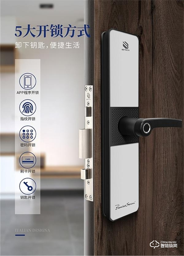 當意大利設計師遇見必達智能鎖i5：不止是極簡