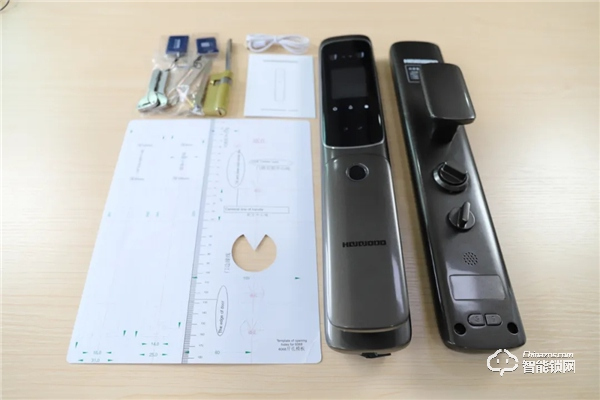 皇家金盾S30人臉識(shí)別全自動(dòng)智能鎖開箱圖賞