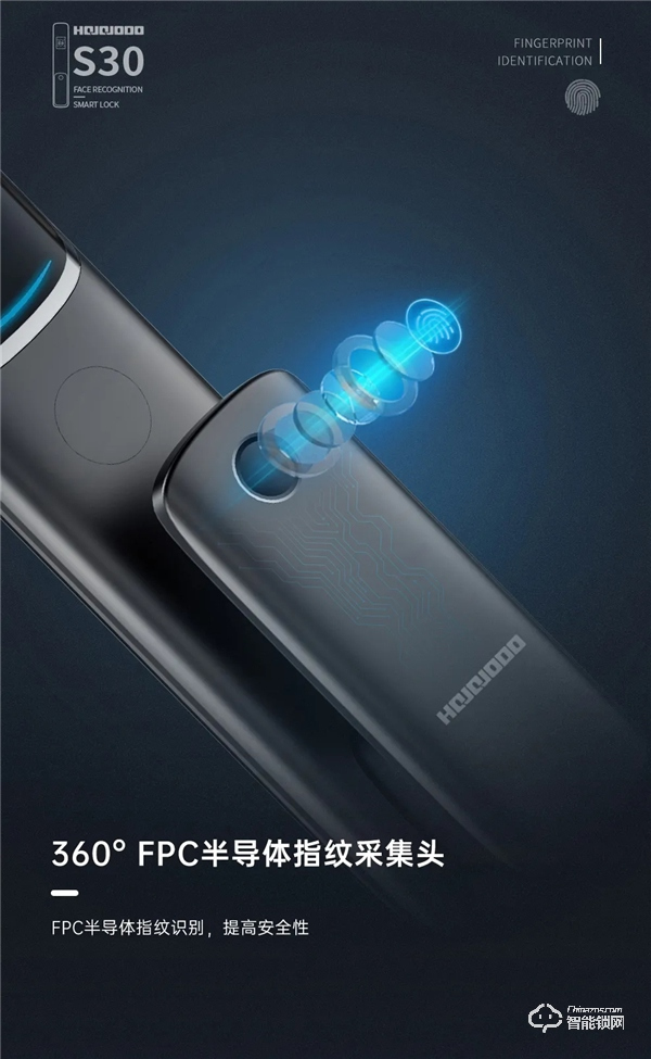 皇家金盾S30人臉識(shí)別全自動(dòng)智能鎖開箱圖賞