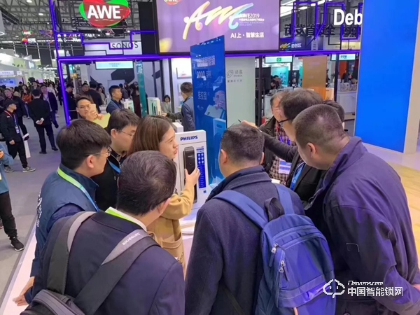 飛利浦智能鎖驚艷亮相2019AWE，用科技暢享美好生活！