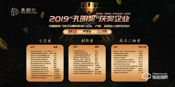 豪力士喜獲“智能門鎖創(chuàng)新產(chǎn)品獎(jiǎng)”