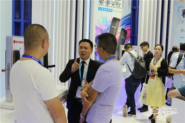 直擊安博會 | 櫻花指紋鎖展會現場精彩瞬間