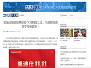 全國近千家媒體爭相報道，凱迪仕的“雙11”取勝之道！