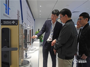 中國電信天翼物聯公司領導參訪國民科技,交流智能門鎖如何賦能租住行業(yè)運營升級