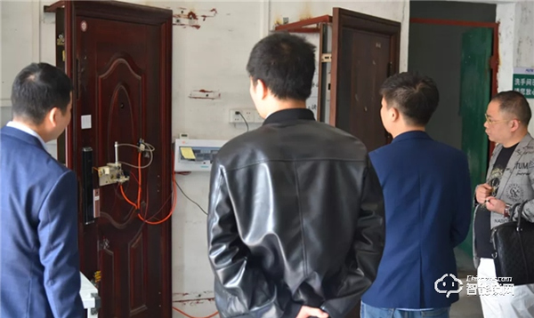 初到科技領導一行蒞臨科裕智能鎖參觀交流 初到科技領導一行蒞臨科裕智能鎖參觀交流