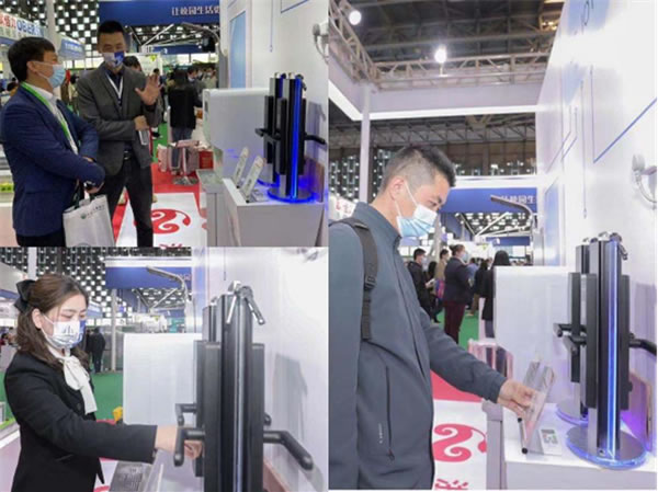 掌門物聯(lián)聯(lián)網(wǎng)型智能門鎖全新產品理念亮相CCLE2021后勤展,人氣爆棚! 掌門物聯(lián)聯(lián)網(wǎng)型智能門鎖全新產品理念亮相CCLE2021后勤展,人氣爆棚!