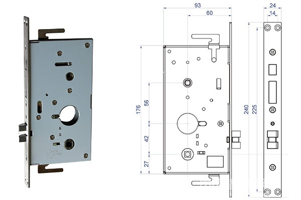 安裝智能鎖如何測量鎖體尺寸? 安裝智能鎖如何測量鎖體尺寸?