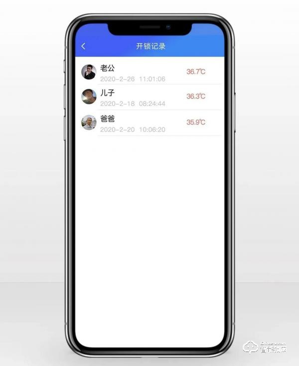 「深嵐視覺」測溫智能鎖，居家防疫新手段