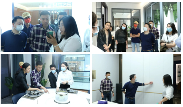 中國(guó)郵電器材集團(tuán)到BSPH智能家居考察 中國(guó)郵電器材集團(tuán)到BSPH智能家居考察