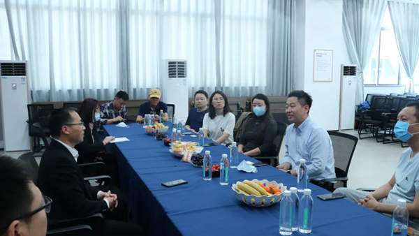 中國(guó)郵電器材集團(tuán)到BSPH智能家居考察