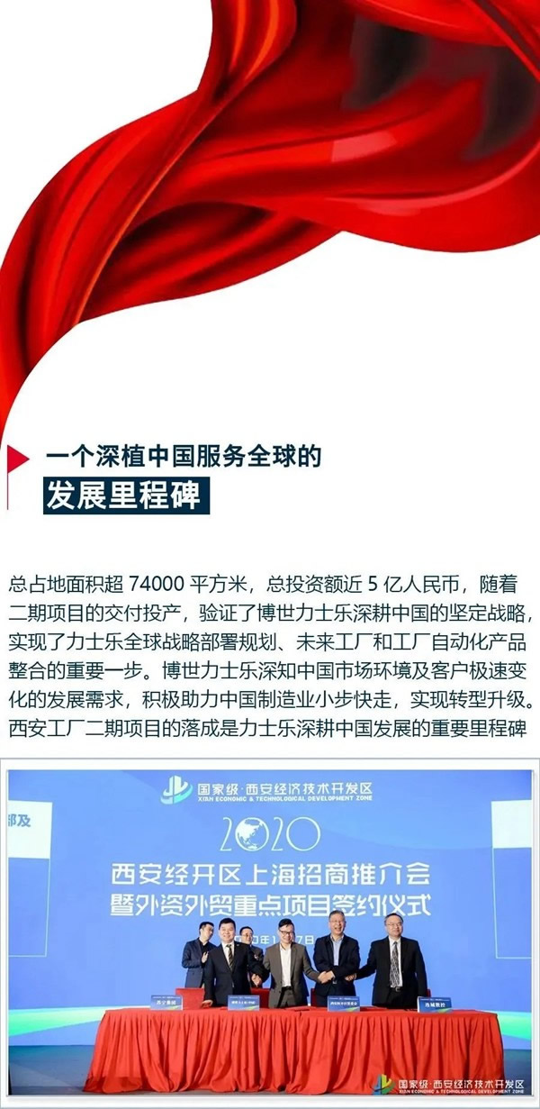 傳動賦能 智創未來:博世力士樂西安工廠二期開幕典禮圓滿成功 傳動賦能 智創未來:博世力士樂西安工廠二期開幕典禮圓滿成功