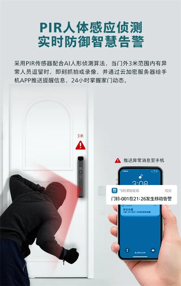 飛利浦智能鎖丨帶屏可視智能鎖DDL708耀目登場 飛利浦智能鎖丨帶屏可視智能鎖DDL708耀目登場