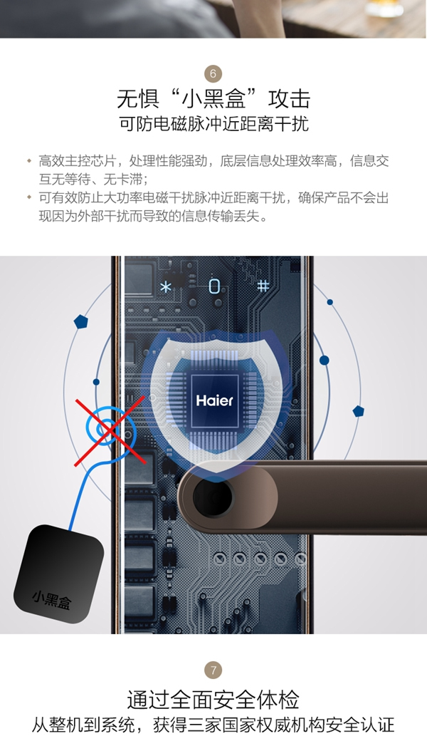 海爾NB智能門鎖 時刻守護家 海爾NB智能門鎖 時刻守護家