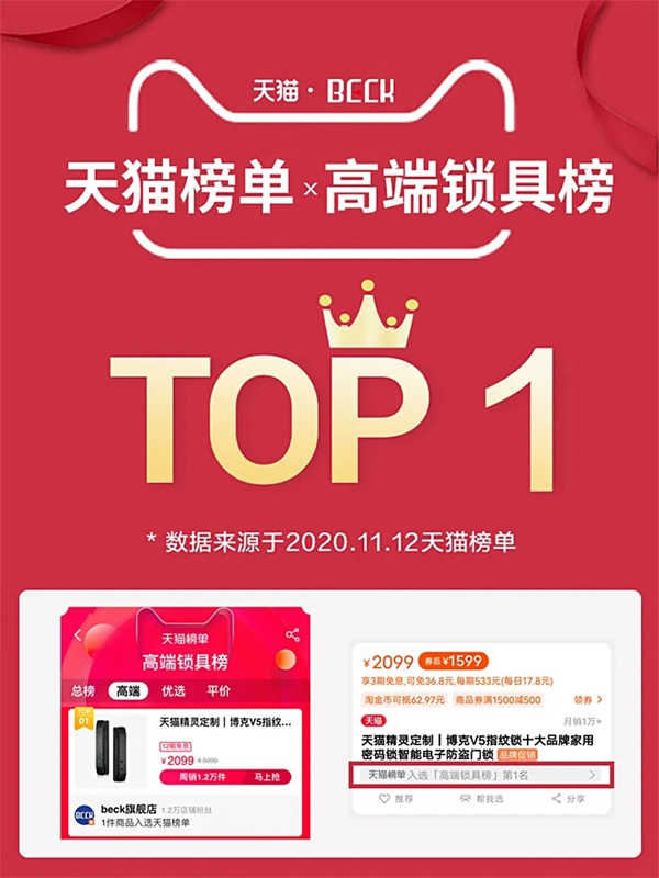 博克雙十二福利送上門:0.1元搶新品智能鎖豪禮 博克雙十二福利送上門:0.1元搶新品智能鎖豪禮