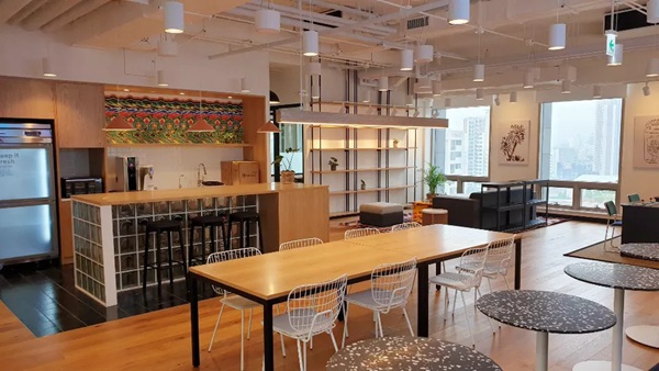 河?xùn)|智能家居：韓國WeWork，智能照明，點(diǎn)亮共享辦公空間