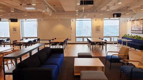 河?xùn)|智能家居：韓國WeWork，智能照明，點(diǎn)亮共享辦公空間