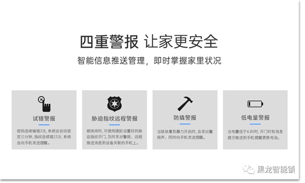 HERON黑龍智能鎖給你想要的安心感 HERON黑龍智能鎖給你想要的安心感