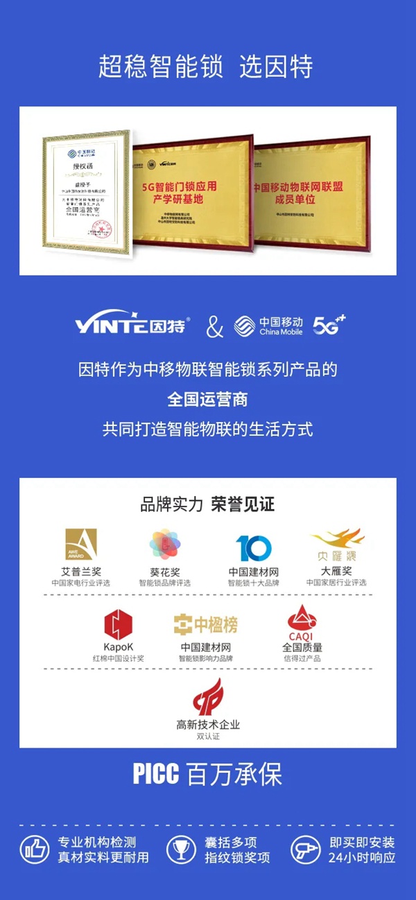 因特智能鎖:溫州這里怎么回事?領獎的人絡繹不絕 因特智能鎖:溫州這里怎么回事?領獎的人絡繹不絕