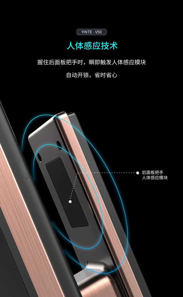 因特智能鎖新品成團上市，因特唯5獨尊