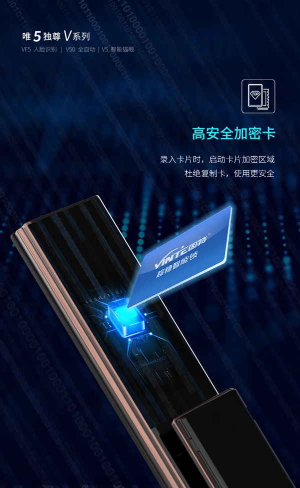 因特智能鎖新品成團上市，因特唯5獨尊