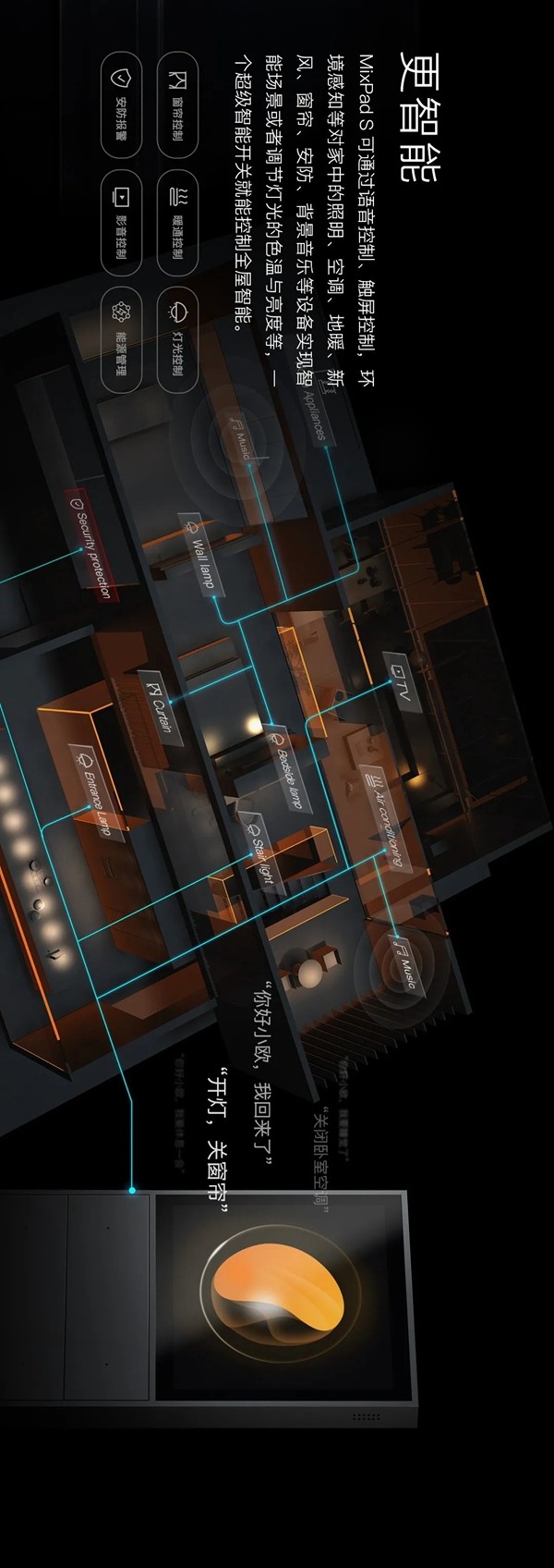 ORVIBO歐瑞博超級智能開關(guān)MixPad S旗艦版 ORVIBO歐瑞博超級智能開關(guān)MixPad S旗艦版
