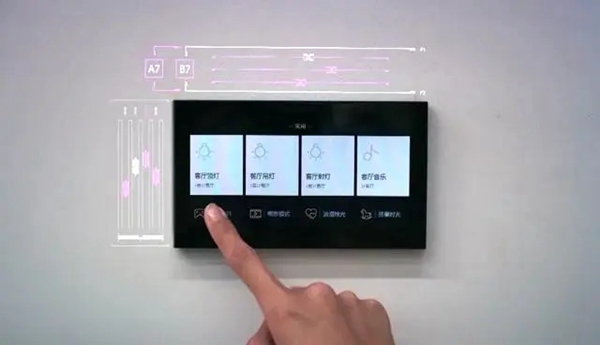 海爾智慧家居:卡薩帝「指揮家」智能面板 海爾智慧家居:卡薩帝「指揮家」智能面板