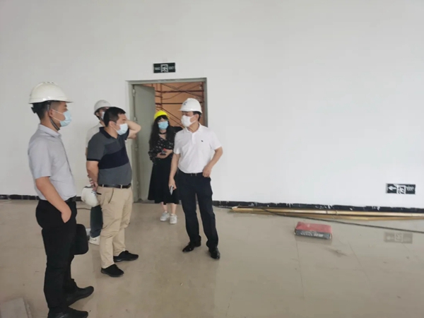 威士丹利陳董事長實地考察中科院合作項目 威士丹利陳董事長實地考察中科院合作項目