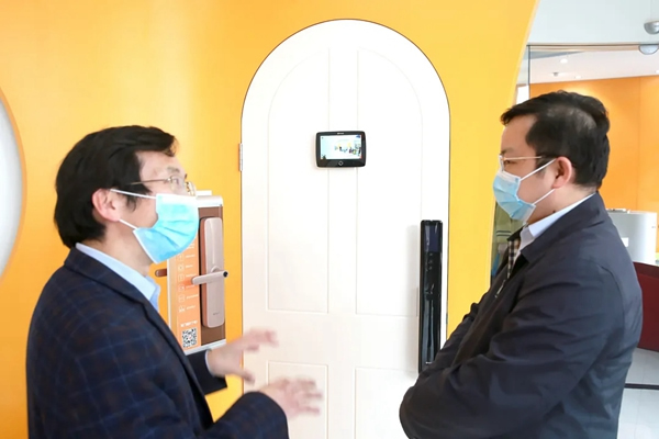 共青團上海市委走訪移康智能,為疫情之下的中小企業提供“良方” 共青團上海市委走訪移康智能,為疫情之下的中小企業提供“良方”