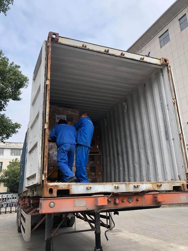 忠恒門鎖復工后第一柜發出!!! 忠恒門鎖復工后第一柜發出!!!