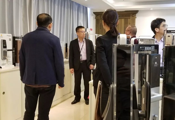 豪力士智能鎖迎富士康旗下上市公司蒞臨考察 豪力士智能鎖迎富士康旗下上市公司蒞臨考察