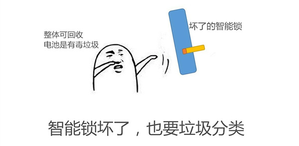 如果智能鎖壞了,那它是什么垃圾? 如果智能鎖壞了,那它是什么垃圾?