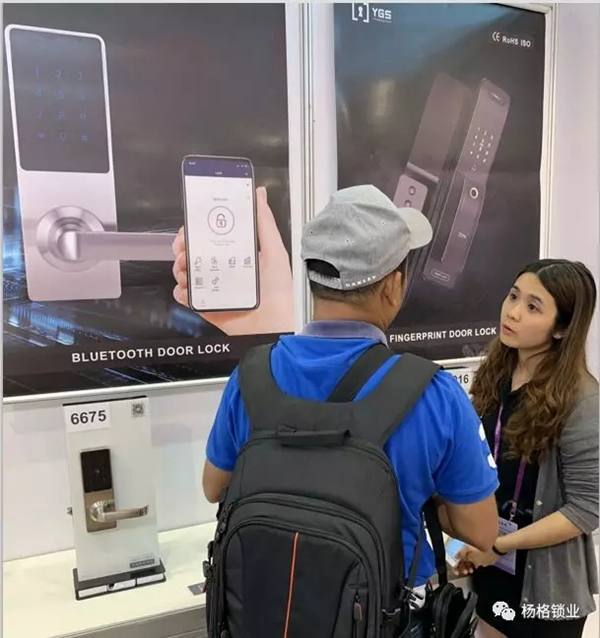 楊格鎖業在2019年第125屆廣交會上C位出道 楊格鎖業在2019年第125屆廣交會上C位出道