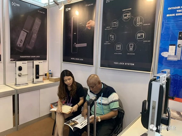 楊格鎖業在2019年第125屆廣交會上C位出道 楊格鎖業在2019年第125屆廣交會上C位出道