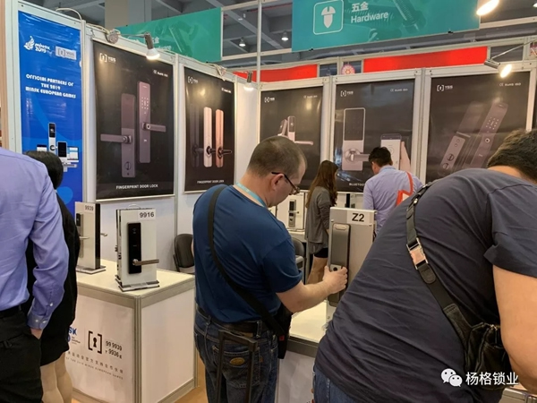 楊格鎖業在2019年第125屆廣交會上C位出道 楊格鎖業在2019年第125屆廣交會上C位出道