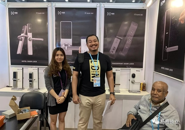 楊格鎖業在2019年第125屆廣交會上C位出道 楊格鎖業在2019年第125屆廣交會上C位出道