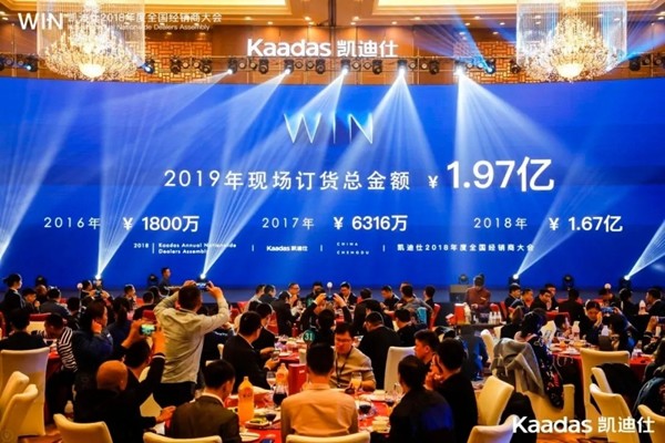 1.97億元再創新高丨熱烈慶祝WIN-凱迪仕2018年度全國經銷商大會完美收官! 1.97億元再創新高丨熱烈慶祝WIN-凱迪仕2018年度全國經銷商大會完美收官!