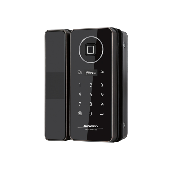 SINGEA玻璃鎖|玻璃指紋鎖加盟|價(jià)格低品質(zhì)好的選哪個(gè)廠家好？