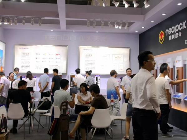 亞太天能智能鎖參展第九屆中國(永康)國際門業博覽會 亞太天能智能鎖參展第九屆中國(永康)國際門業博覽會