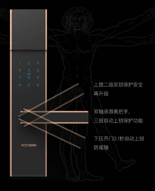 ICCSSI艾棲指紋鎖操作便捷,送禮至臻之選 ICCSSI艾棲指紋鎖操作便捷,送禮至臻之選