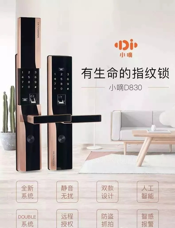 德施曼小嘀云智能鎖讓您的生活更方便,更安全 德施曼小嘀云智能鎖讓您的生活更方便,更安全
