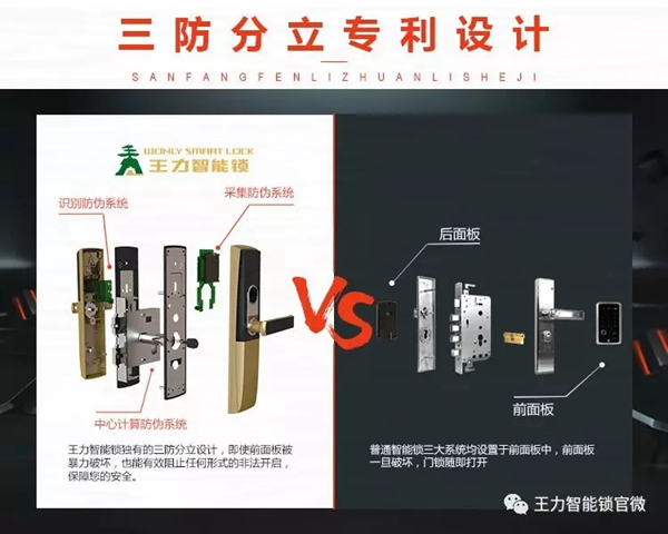王力智能鎖專利設計,讓消費者放心又安全 王力智能鎖專利設計,讓消費者放心又安全
