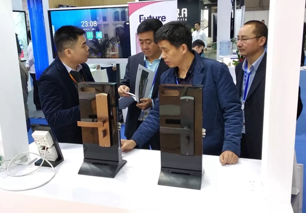 必達BE-TECH智能鎖亮相2018上海國際智慧酒店展覽會