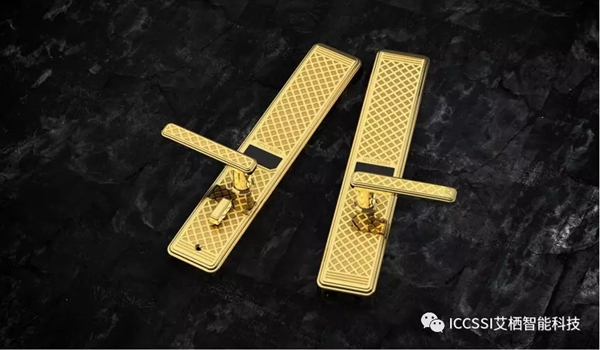ICCSSI艾棲指紋鎖“網格”設計，好看又實用