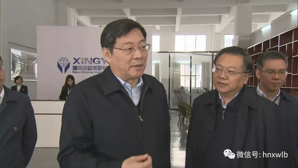 多特智能鎖迎接湖南省省委書記杜家毫一行蒞臨調研